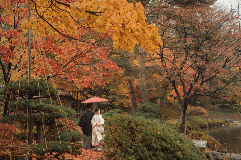紅葉結婚写真のご案内