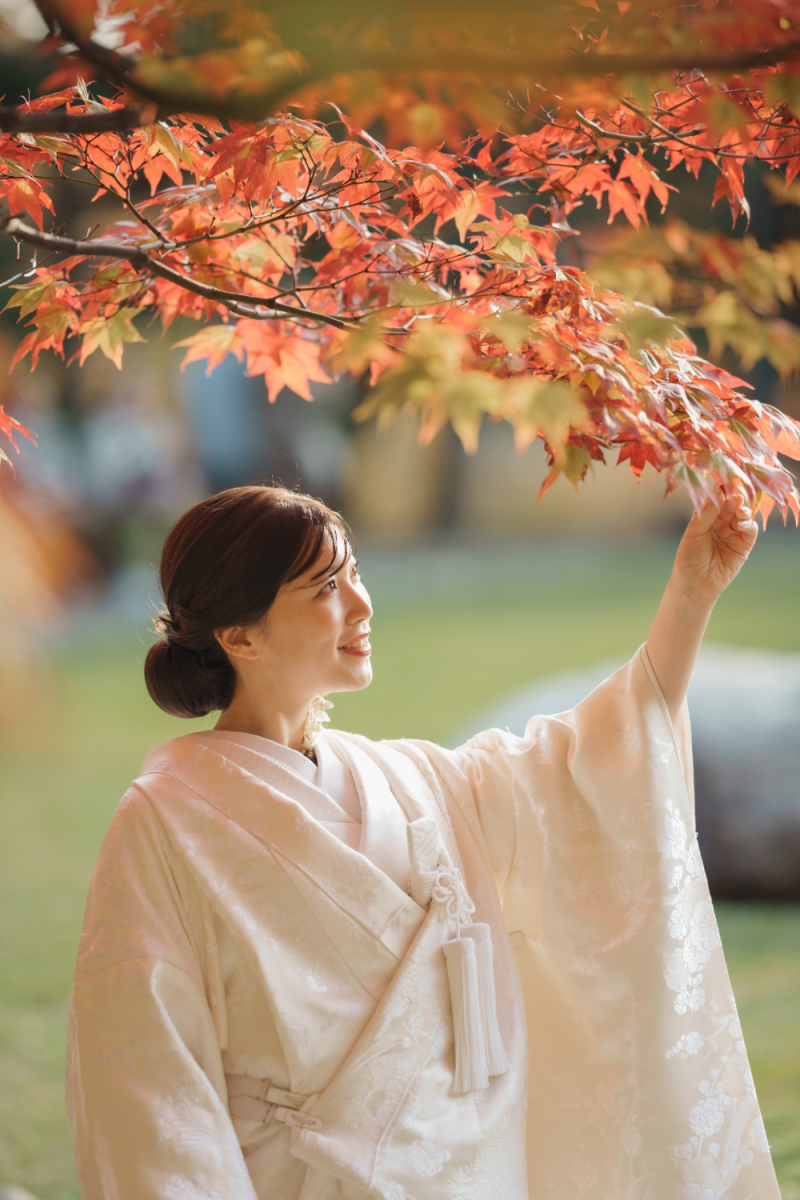 紅葉結婚写真のご案内