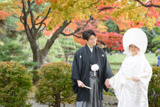 洋髪に綿帽子はあり？新しい和装スタイル