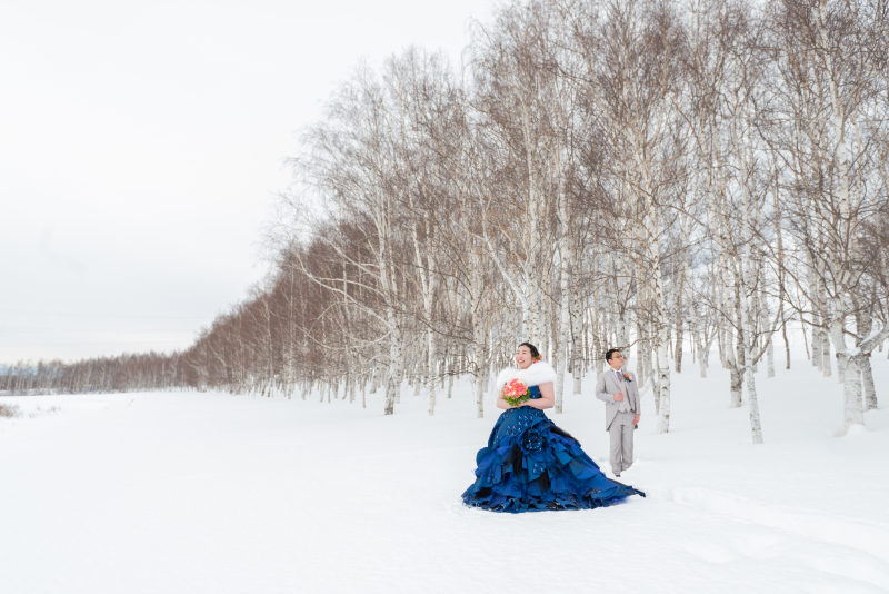 札幌モエレ沼公園、雪のロケーションフォト