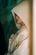 白無垢の綿帽子のご紹介