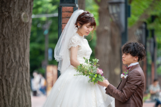 夏、豊平館と芸術の森でロケーションフォトその１