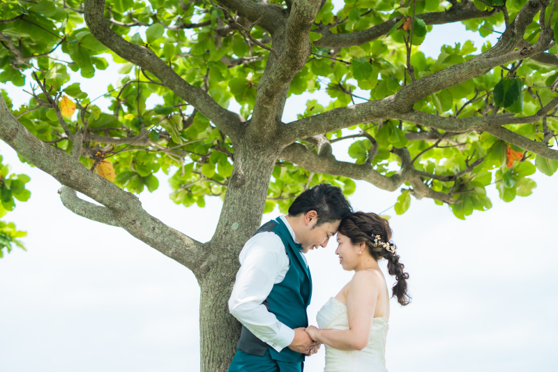 6月の沖縄撮影のイメージと共に！家族とふたりの幸せフォトウェディングのご紹介♩