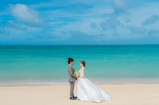 スタジオ近くのビーチで