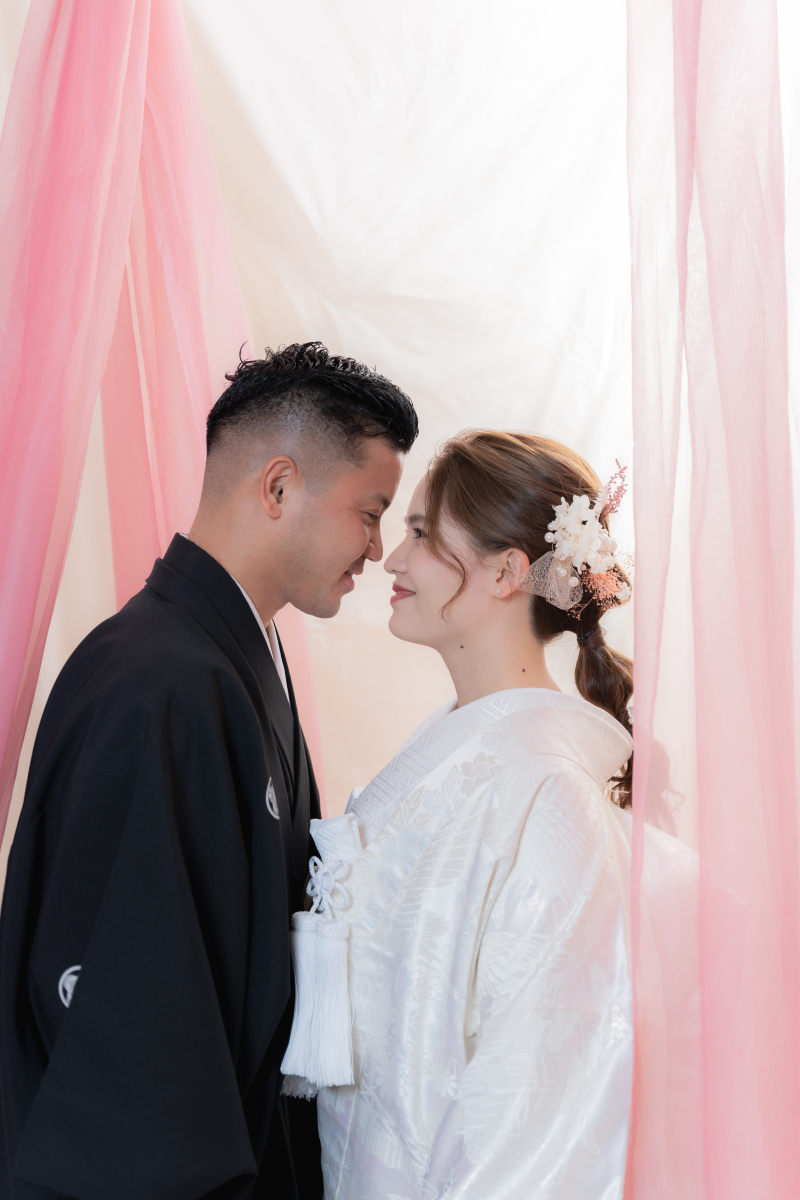 白無垢＆カラードレス♡