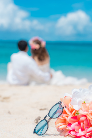 真夏の太陽とちゅら海