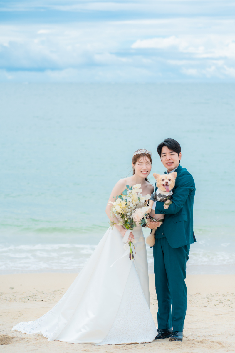 先輩花嫁様の実例で見る、ビーチフォト特集♩ポーズやイメージの参考にしてください！