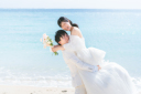 笑顔いっぱいふたりらしい沖縄ウェディングフォト♡