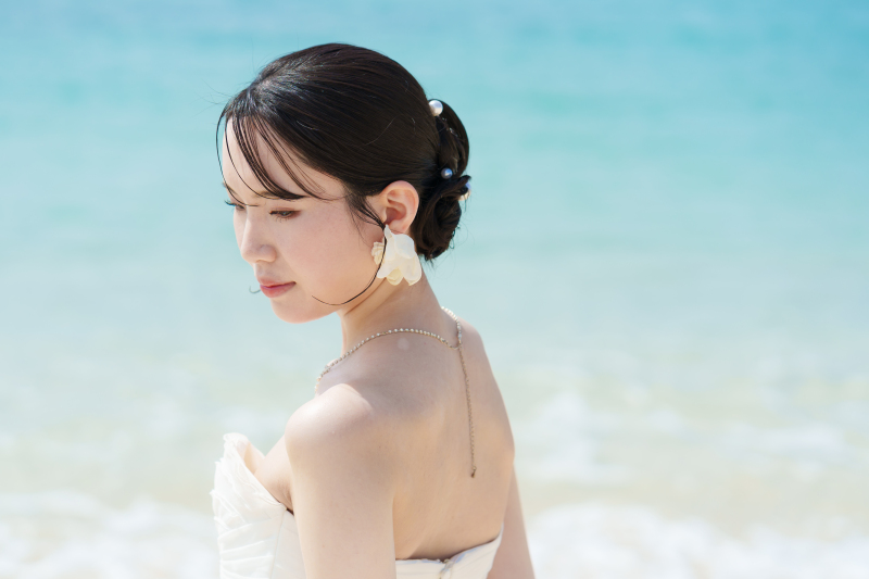 タイトヘア＆ふわふわハーフツインのヘアチェンジあり♪