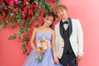 ドレス×ヘアスタイル