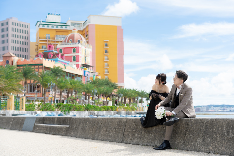 アメリカンビレッジで楽しむウェディングフォト撮影♡