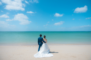 スタジオ近くのビーチで