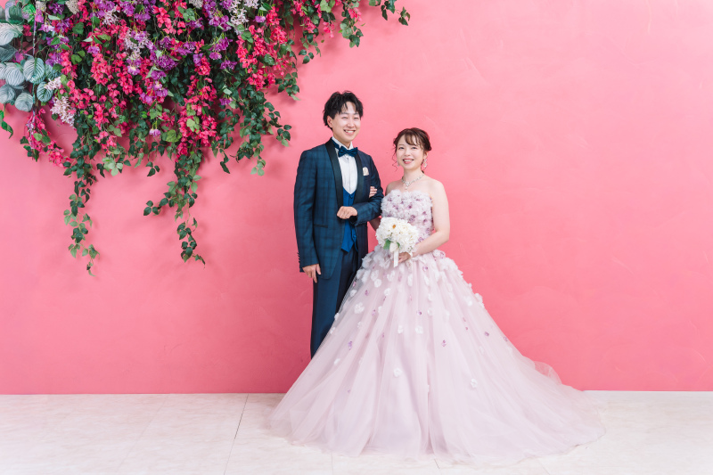 かわいさ全開♡スタジオで世界観チェンジ♡ドレス&times;スタジオシーンの組み合わせ自由！