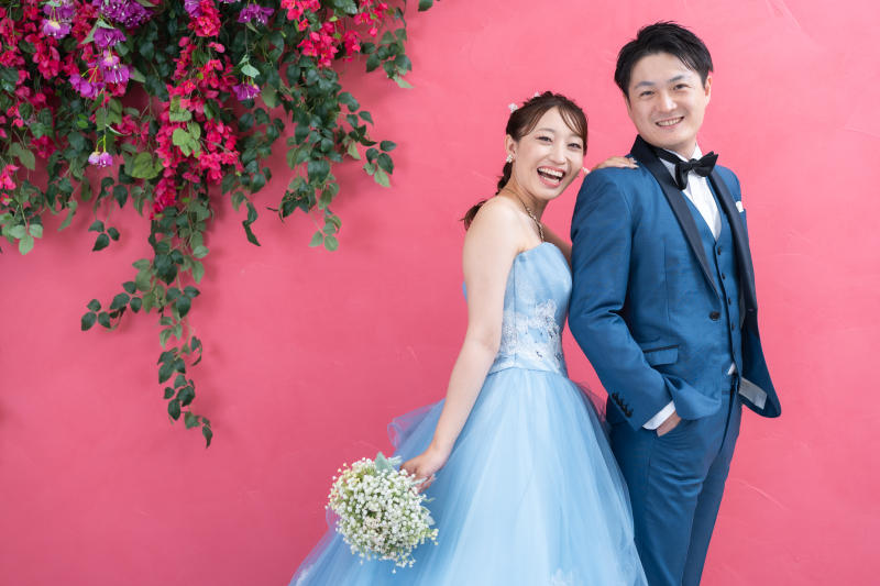 ある日のビーチで叶えた笑顔あふれるウェディング♡