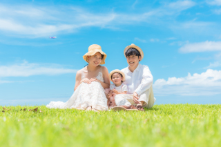 お子様と一緒に！ファミリーフォト♡