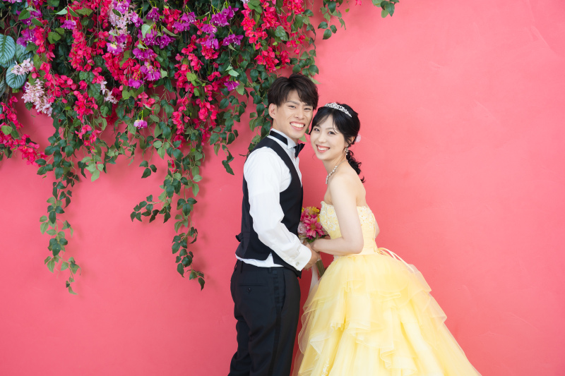 スタジオ3シーン&ドレス2着で叶える♡様々な雰囲気が残せる!特典付き撮影プラン