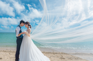 海の潮風を感じて