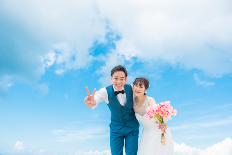 とても快晴な天気で海がキラキラ☆彡