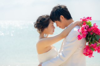 海の潮風を感じて