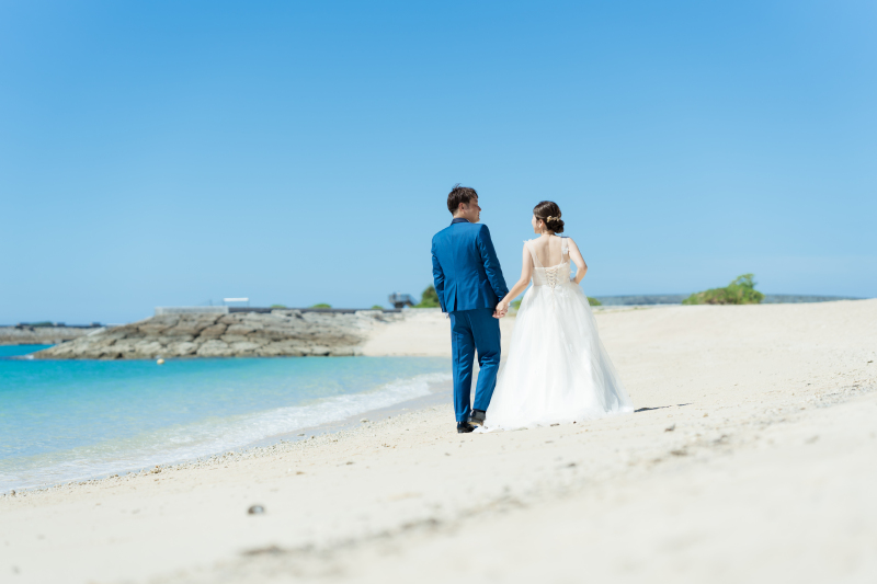 ある日のビーチウェディング♡スタンダードプランに密着♪