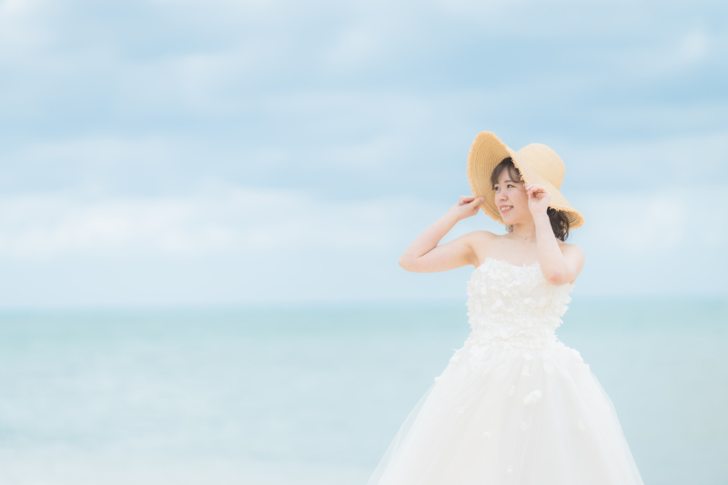 スタジオ近くのビーチで