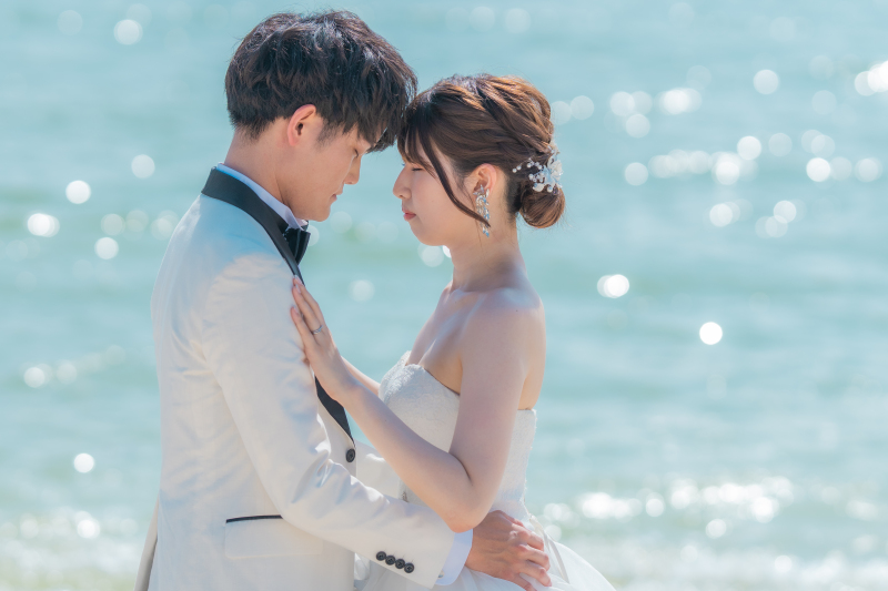 とても快晴な天気で海がキラキラ☆彡