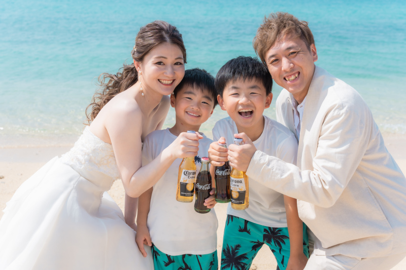 ファミリーフォトinビーチ