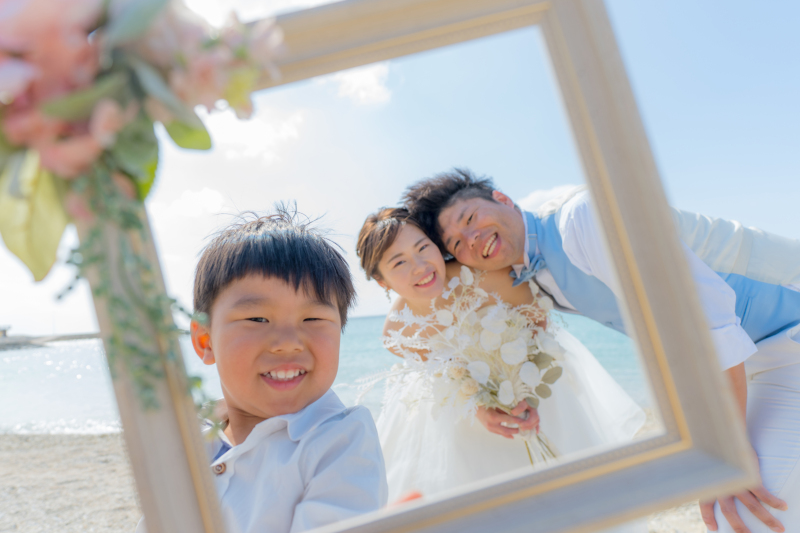お子様と一緒に撮影で一生の思い出に