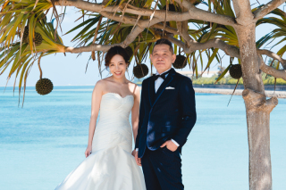 スタジオ近くのビーチで