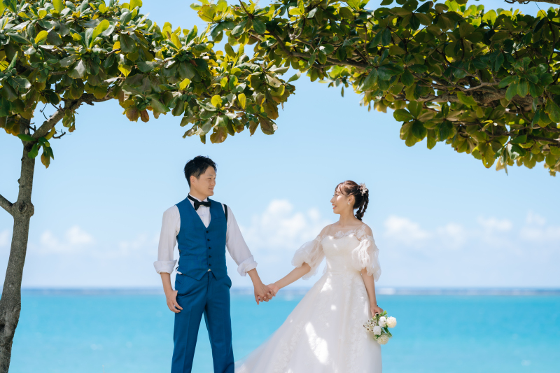 ある日のビーチで叶えた笑顔あふれるウェディング♡