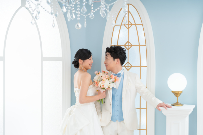 ビーチ・スタジオ・サンセットで叶う♡笑顔とロマンチックな大人のウェディングフォト