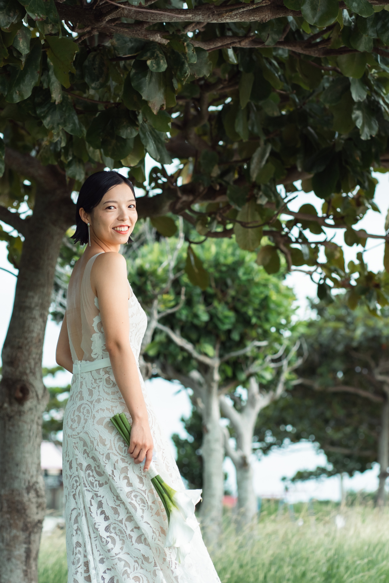 先輩花嫁様の実例で見る、ビーチフォト特集♩ポーズやイメージの参考にしてください！