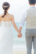 大人可愛い編み下ろしスタイル