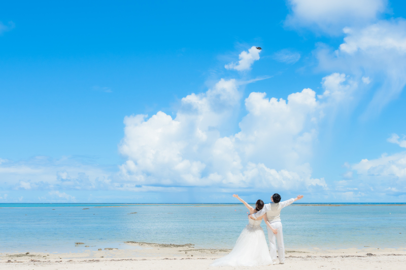 ビーチグリーン夕景を巡る沖縄1day撮影で過ごす特別な一日の思い出を写真に残す日