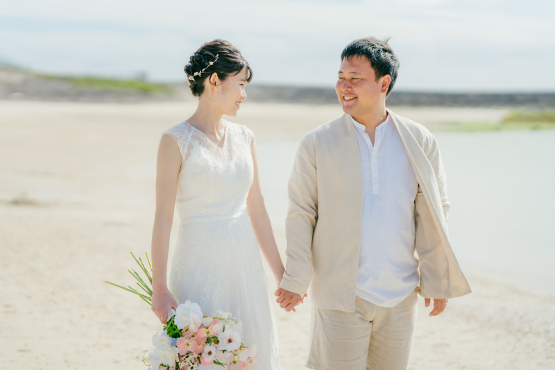 海の潮風を感じて