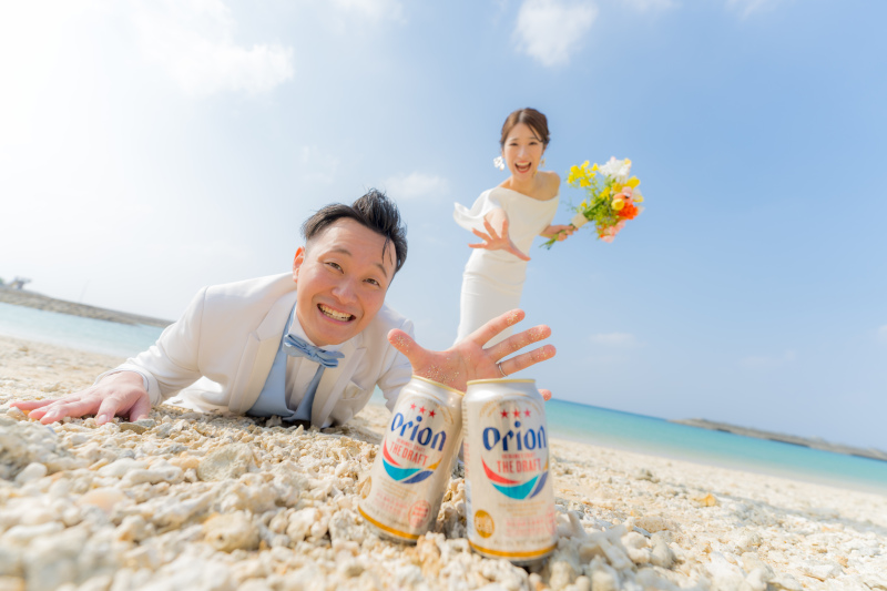 沖縄で前撮りはいかがですか☆