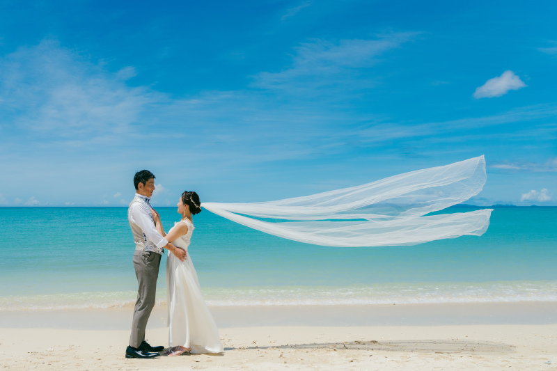 スタジオ近くのビーチで