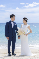 真っ白なドレスを身にまとって♡