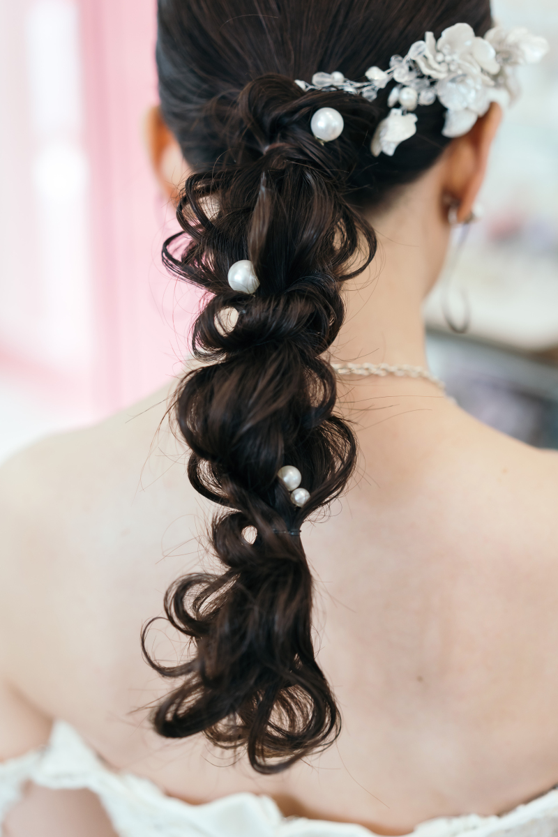 キラキラのビーチでブーケセレモニー♡