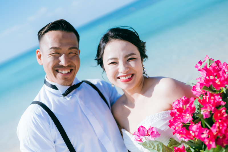 南国らしいWeddingPhoto♩