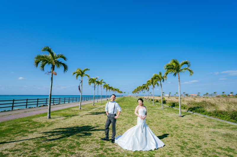 南国らしいWeddingPhoto♩