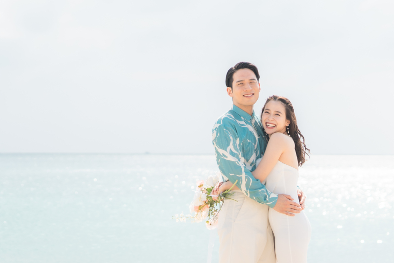 スタジオで韓国風フォト♡