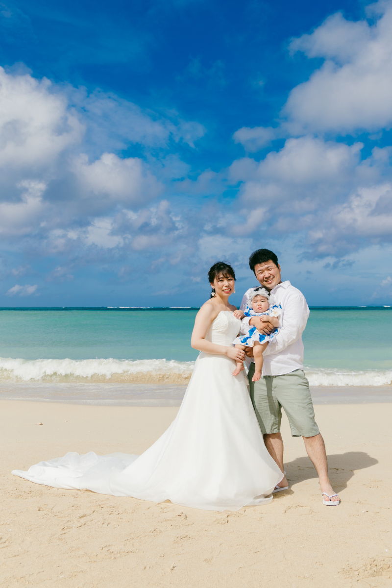 スタジオ近くのビーチで