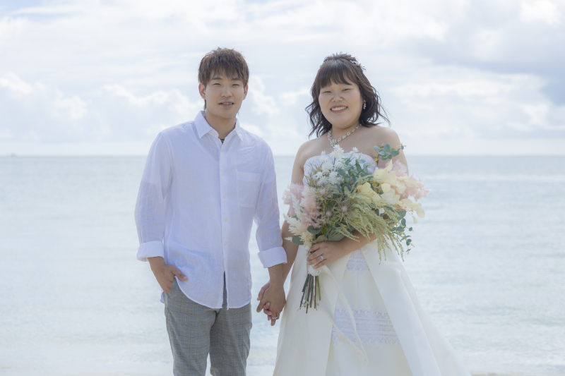 ふたりだけの挙式の時間♡