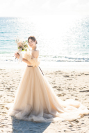 人気のベージュドレス☆