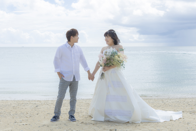 ふたりだけの挙式の時間♡