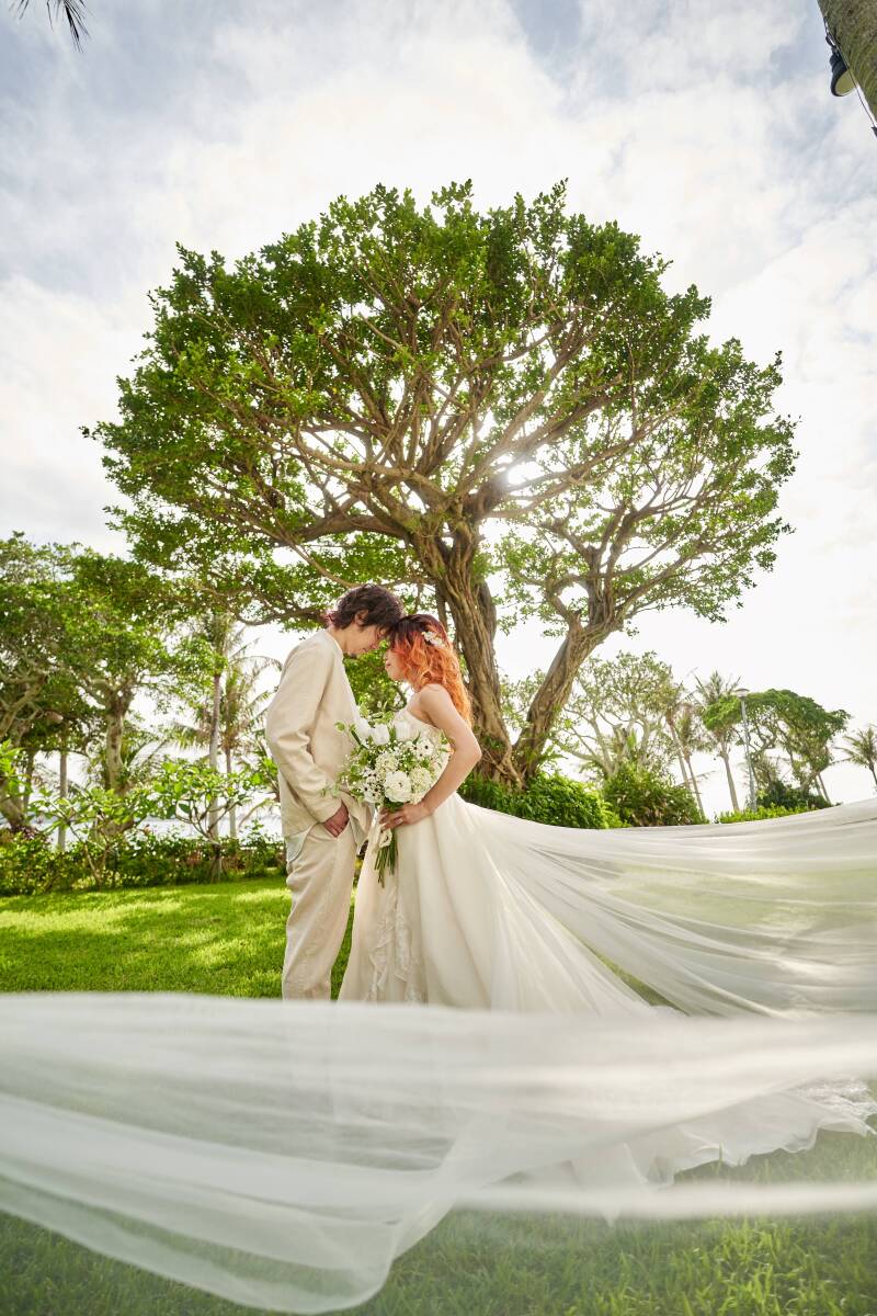 結婚式を挙げない方にも♪チャペル+ビーチプラン