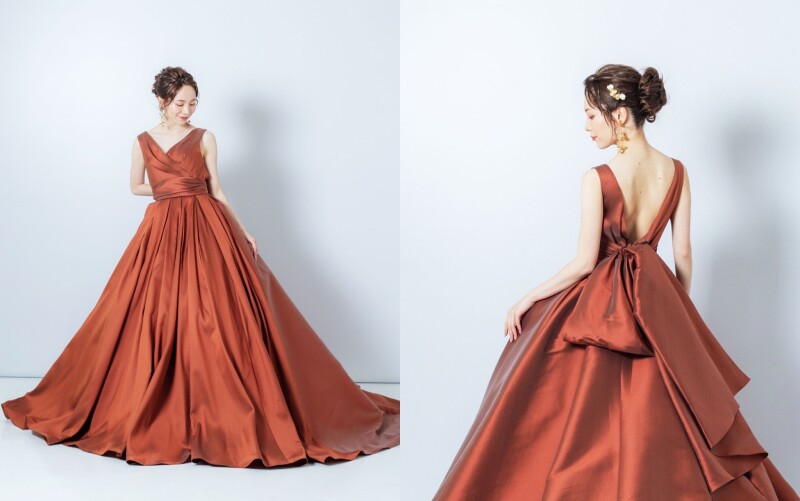 【MaiBRIDE】こっくり冬色ドレス紹介