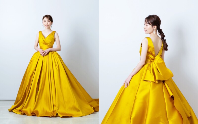 【MaiBRIDE】こっくり冬色ドレス紹介