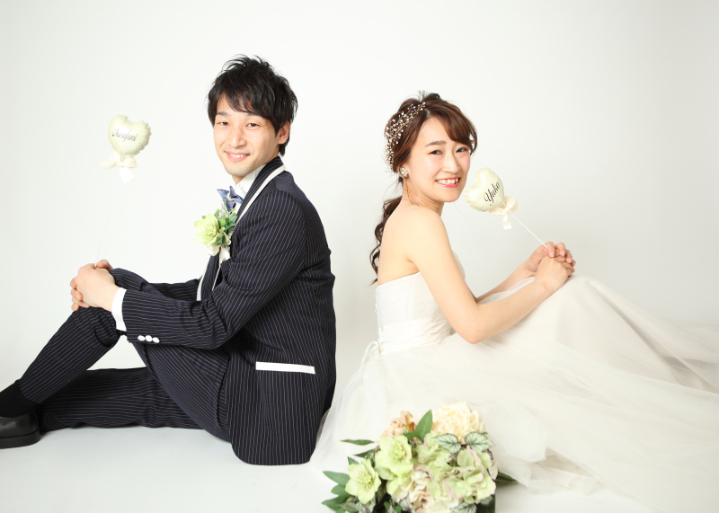 低価格でも結婚写真ならスタジオ撮影☆